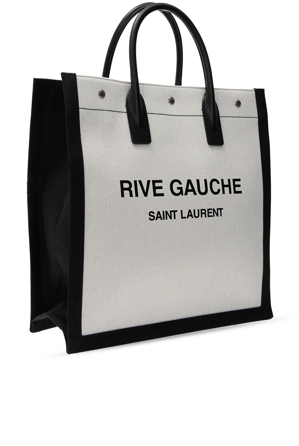 Saint Laurent Linen shopper bag